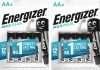 Zestaw 2x Bateria alkaiczna Energizer Max Plus, AA, LR6, 1.5V, 4 sztuki