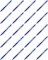 20x Długopis automatyczny Toma TO-085, wymazywalny, niebieski