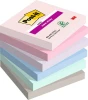 2x Karteczki samoprzylepne Post-it Super Sticky, 76x76mm, 6x90 karteczek, mix kolorów pastelowych