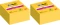 2x Notes samoprzylepny Post-it Super Sticky, 76x76mm, 350 karteczek, żółty, neonowy