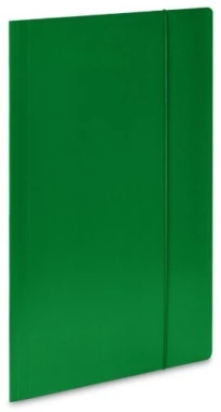 10x Teczka kartonowa z gumką Barbara, A4, 3mm, zielony