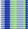 24x Długopis żelowo-fluidowy Q-Connect, 0.5mm, niebieski