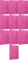 10x Teczka kartonowa z gumką lakierowana Barbara, A4, 3mm, różowy
