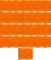 50x Teczka z gumką Barbara, A4, klejona, lakierowana, pomarańczowy