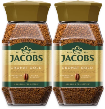 Kawa rozpuszczalna Jacobs Cronat Gold, 200g x2