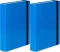 2x Teczka kartonowa z gumką VauPe Box Caribic, A4, 50mm, niebieski