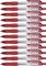 20x Długopis automatyczny Foray, Comfort RT-M, 1mm, czerwony