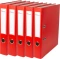 5x Segregator Ofix Economy, A4, szerokość grzbietu 50mm, do 350 kartek, czerwony