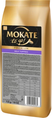 4x Topping mleczny zabielacz Mokate to go Premium, 750g