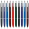 10x Długopis automatyczny Zenith 7, 0.8mm, mix kolorów obudowy, wkład niebieski