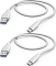 2x Kabel ładujący Hama Typ C - USB 3.1, 1.5m, biały