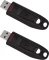 2x Pendrive SanDisk Cruzer Ultra, 32GB, USB 3.0, czarny