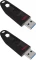 2x Pendrive SanDisk Cruzer Ultra, 64GB, USB 3.0, czarny