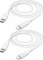2x Kabel USB Hama do Apple iPhone Lightning/ USB-C, 1m, biały