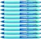 10x Długopis automatyczny Stabilo Performer+ X-Fine, kolor niebieski, tusz niebieski