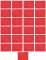 25x Teczka zawieszkowa kartonowa Leitz Alpha, A4, 348x260mm, 230g/m2, czerwony