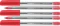 5x Długopis Schneider TOPS 505, M, czerwony