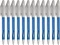12x Długopis automatyczny Paper Mate, FlexGrip Elite, niebieski