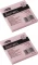 2x Karteczki samoprzylepne D.Rect, 76x76mm, 100 karteczek, mix kolorów pastelowych