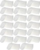 20x Ręcznik papierowy, jednowarstwowy, w składce ZZ, 200 składek biały (jasnoszary)