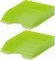 2x Półka na dokumenty Durable Basic,  A4, plastikowa, zielony
