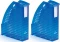 2x Organizer na dokumenty Durable Trend, A4, 74mm, niebieski przezroczysty