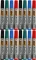 4x Marker permanentny Bic 2300, ścięta, 5mm, 4 sztuki, mix kolorów
