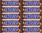 10x Baton Snickers, z nugatowym nadzieniem i orzeszkami ziemnymi w karmelu i czekoladzie, 50g