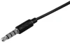 3x Słuchawki przewodowe dokanałowe Thomson EAR3005BK, z mikrofonem, czarny