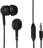 4x Słuchawki przewodowe dokanałowe Thomson EAR3005BK, z mikrofonem, czarny