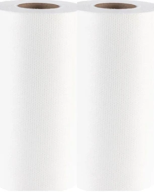2x Czyściwo włókninowe Merida, 1-warstwowe, 300mmx45m, biały