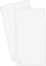 2x Przekładki kartonowe wąskie Donau, 1/3 A4, 100 kart, biały