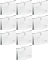 10x Skoroszyt zawieszany Leitz Alpha Active, A4, biały, 225g