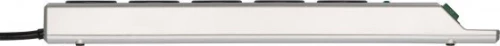 3x Listwa zasilająca przeciwprzepięciowa Brennenstuhl Super-Solid, 2.5m, 5 gniazd, srebrny