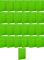 25x Teczka z gumką Barbara, A4, klejona, lakierowana, zielony