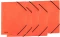 5x Teczka preszpanowa z narożną gumką Esselte, A4, 330g/m2, 4mm, pomarańczowy