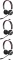 3x Słuchawki bezprzewodowe Jabra Biznes Evolve 65 SE UC link 380A Stereo, czarny