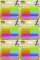 6x Zakładki samoprzylepne Post-it, indeksujące, 12.7x44.4mm, mix kolorów neonowych