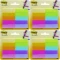 4x Zakładki samoprzylepne Post-it, indeksujące, 12.7x44.4mm, mix kolorów neonowych