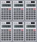 6x Kalkulator kieszonkowy Ativa AT-810, 10 cyfr, srebrny