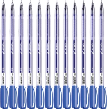 12x Długopis żelowy Rystor, GZ-031, 0.5mm, niebieski