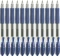 12x Długopis żelowy automatyczny Pilot, G2, 0.5mm, niebieski