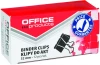 12x Klip biurowy Office Products, 32mm, 12 sztuk, czarny