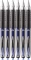 6x Długopis żelowy automatyczny Uni, Uni-ball Signo UMN-207, 0.7mm, niebieski