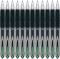 12x Długopis żelowy Uni, Uni-ball Signo UMN-207, 0.7mm, zielony