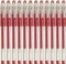 12x Długopis żelowy Pilot, G1 Grip, 0.5mm, czerwony
