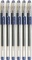 6x Długopis żelowy Pilot, G1 Grip, 0.5mm, niebieski