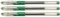 3x Długopis żelowy Pilot, G1 Grip, 0.5mm, zielony