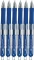 6x Długopis żelowy automatyczny Uni, UMN-152 Signo, 0.5 mm niebieski