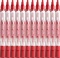 12x Marker suchościeralny BIC Velleda, Liquid Ink Pocket, okrągła, 4.2 mm, czerwony
